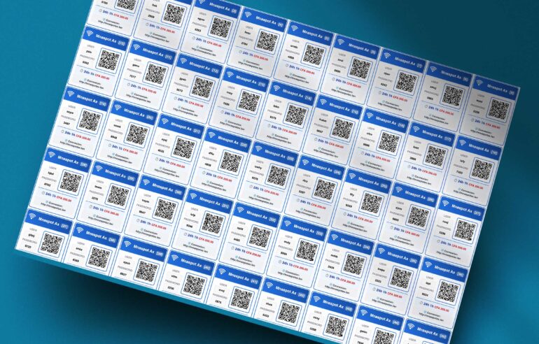 Mikrotik Ticket template 1