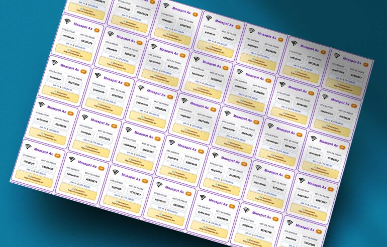 Mikrotik tiket template 2