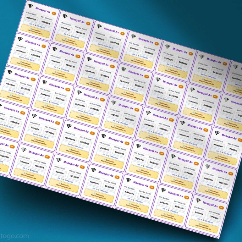 Mikrotik tiket template 2